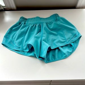 Lululemon electric turquoise hottie hots
